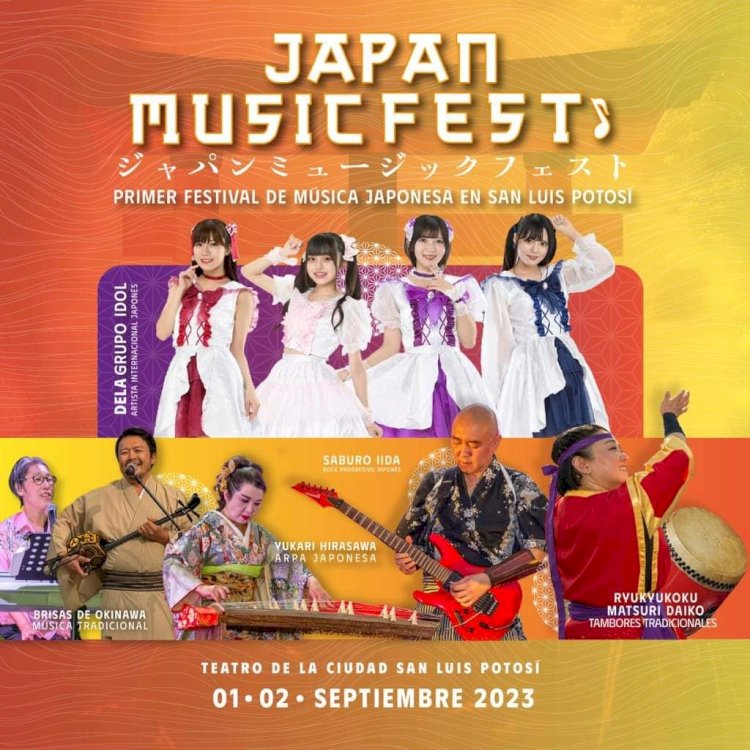 Primer Festival de Música Japonesa en San Luis Potosí: Un Encuentro Musical Único con Japón