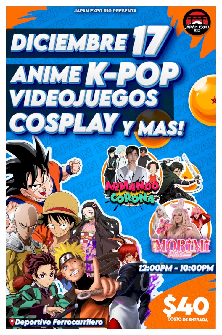 Japan Expo Rio estara el 17 de Diciembre