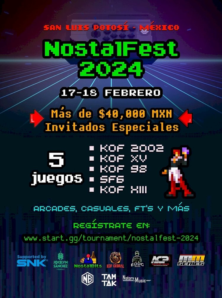 ¡San Luis Potosí se Prepara para el Primer NostalFest 2024!